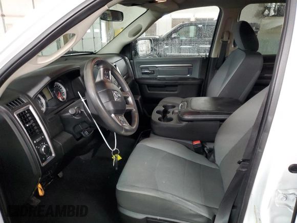 2021 Ram 1500 Classic SLT with VIN 1C6RR6LG4MS530241, listed as a Copart auction lot 88260105 with 76,839 mi miles and Salvage Title. Bid and sale history available at carsss.com. Image 7.