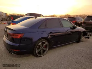 2018 Audi S4 Premium Plus with VIN WAUB4AF4XJA089193, listed as a Copart auction lot 69980612 with 79,532 mi miles. Bid and sale history available at carsss.com. Image 3.