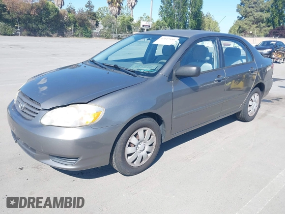 2004 Toyota Corolla CE with VIN 1NXBR32E64Z303089, listed as a IAAI auction lot 42147550 with 232,062 mi miles. Bid and sale history available at carsss.com. Image 2.