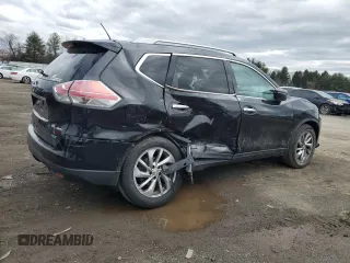 2014 Nissan Rogue SL with VIN 5N1AT2MV4EC762472, listed as a Copart auction lot 49321335 with 152,669 mi miles and Salvage Title. Bid and sale history available at carsss.com. Image 3.