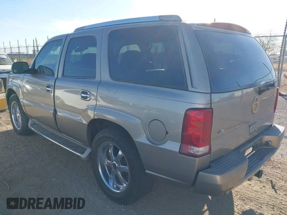 2002 Cadillac Escalade z VIN 1GYEK63N22R101463, wystawiony jako IAAI lot #41621840 z przebiegiem 156 639 mil mil oraz . Historia ofert i sprzedaży dostępna na DreamBid. Obrazek 3.