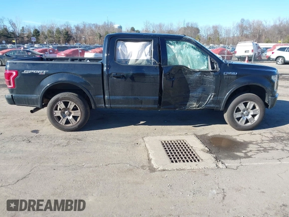 2016 Ford F-150 XLT with VIN 1FTEW1EG8GFD07598, listed as a IAAI auction lot 41704800 with 200,983 mi miles. Bid and sale history available at carsss.com. Image 13.