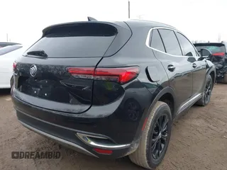 2022 Buick Envision Preferred with VIN LRBAZLR47ND126484, listed as a IAAI auction lot 41744049 with 15,130 mi miles and . Bid and sale history available at carsss.com. Image 4.