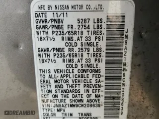 2012 Nissan Murano SV with VIN JN8AZ1MW9CW208639, listed as a Copart auction lot 70417564 with 0 mi miles and Salvage Title. Bid and sale history available at carsss.com. Image 14.