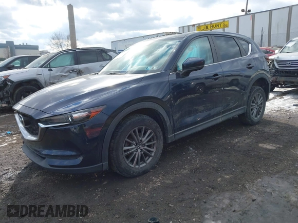 2017 Mazda CX-5 Touring with VIN JM3KFBCL7H0218027, listed as a IAAI auction lot 41429493 with 1 mi miles. Bid and sale history available at carsss.com. Image 2.