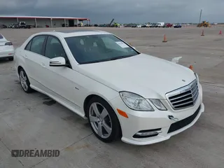 2012 Mercedes-Benz E 350 Luxury with VIN WDDHF5KB3CA627289, listed as a IAAI auction lot 42153095 with 110,417 mi miles and . Bid and sale history available at DreamBid. Image 1.