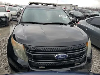 2014 Ford Utility Police Interceptor with VIN 1FM5K8AR1EGB38412, listed as a Copart auction lot 85462144 with 123,042 mi miles and Clean Title. Bid and sale history available at carsss.com. Image 5.