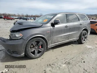 2018 Dodge Durango SRT with VIN 1C4SDJGJ5JC498181, listed as a Copart auction lot 46237655 with Not Provided miles and Salvage Title. Bid and sale history available at DreamBid. Image 1.