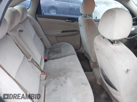2008 Chevrolet Impala LT with VIN 2G1WC583581302857, listed as a IAAI auction lot 41602210 with 212,895 mi miles and . Bid and sale history available at DreamBid. Image 8.