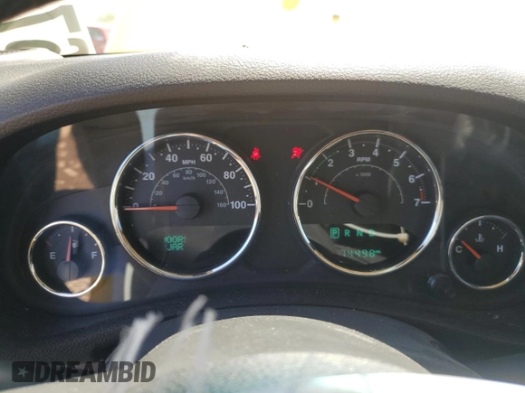 2015 Jeep Wrangler Unlimited Sahara with VIN 1C4HJWEG7FL593355, listed as a Copart auction lot 56784425 with 74,498 mi miles and Salvage title. Bid and sale history available at DreamBid. Image 9.