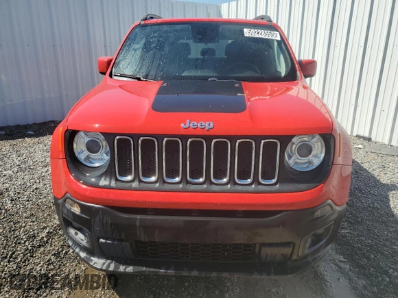 2018 Jeep Renegade Latitude with VIN ZACCJABBXJPG87062, listed as a Copart auction lot 50228555 with 76,327 mi miles and Clean Title. Bid and sale history available at carsss.com. Image 5.
