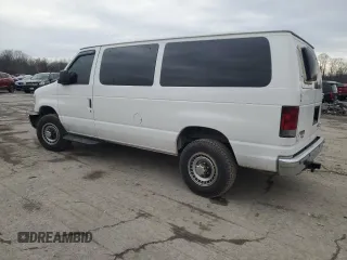 2008 Ford Econoline Passenger XL with VIN 1FBNE31L48DA80204, listed as a Copart auction lot 43873375 with 181,378 mi miles and Salvage Title. Bid and sale history available at carsss.com. Image 2.