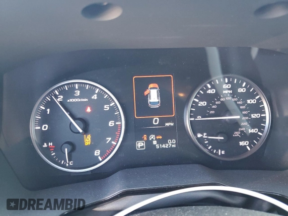 2020 Subaru Outback with VIN 4S4BTAAC3L3127094, listed as a Copart auction lot 46367475 with 51,427 mi miles and Salvage title. Bid and sale history available at DreamBid. Image 9.