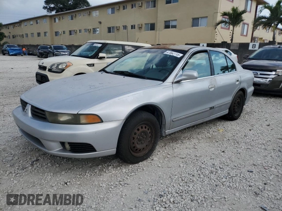 2003 Mitsubishi Galant ES z VIN 4A3AA46G43E170282, wystawiony jako Copart lot #47862715 z przebiegiem Nie podano mil oraz Czysty tytuł • Clean title. Historia ofert i sprzedaży dostępna na DreamBid. Obrazek 1.