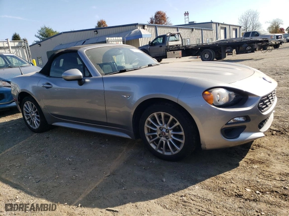 2017 FIAT 124 Spider Lusso with VIN JC1NFAEK4H0106237, listed as a Copart auction lot 78174164 with 68,841 mi miles and Salvage Title. Bid and sale history available at carsss.com. Image 4.