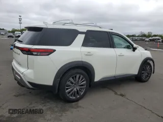 2023 Nissan Pathfinder SL z VIN 5N1DR3CD3PC261392, wystawiony jako Copart lot #58094345 z przebiegiem 50 360 mil mil oraz Szkoda całkowita • Salvage title. Historia ofert i sprzedaży dostępna na DreamBid. Obrazek 3.