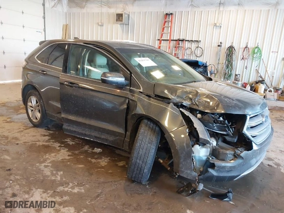 2016 Ford Edge SEL with VIN 2FMPK4J92GBC24095, listed as a IAAI auction lot 41455709 with 88,606 mi miles. Bid and sale history available at carsss.com. Image 1.