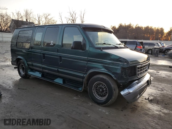 1994 Ford Econoline Cargo with VIN 1FDEE14H5RHB91387, listed as a Copart auction lot 45939385 with 124,179 mi miles and Non Repairable. Bid and sale history available at DreamBid. Image 4.