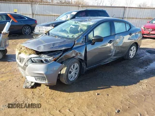 2020 Nissan Versa S with VIN 3N1CN8DV2LL891339, listed as a IAAI auction lot 41194153 with 21,222 mi miles and . Bid and sale history available at DreamBid. Image 17.
