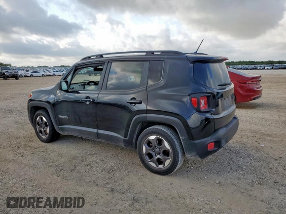 2017 Jeep Renegade Sport with VIN ZACCJAAB6HPE77991, listed as a Copart auction lot 59850855 with 97,220 mi miles and Clean title. Bid and sale history available at DreamBid. Image 2.