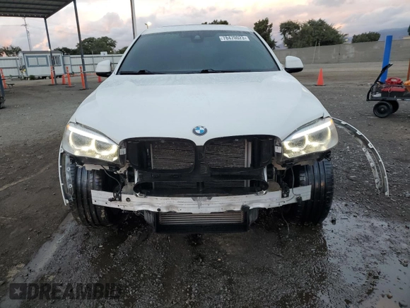 2016 BMW X6 sDrive35i with VIN 5UXKU0C58G0F93560, listed as a Copart auction lot 78470023 with 81,222 mi miles. Bid and sale history available at carsss.com. Image 5.