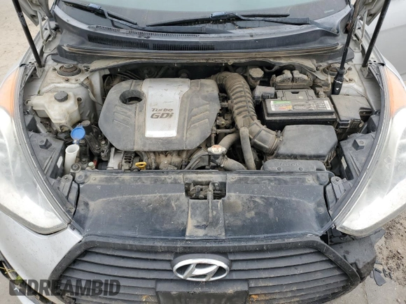 2013 Hyundai Veloster Turbo z VIN KMHTC6AE2DU158240, wystawiony jako Copart lot #54719205 z przebiegiem 147 652 mil mil oraz Szkoda całkowita • Salvage title. Historia ofert i sprzedaży dostępna na DreamBid. Obrazek 11.