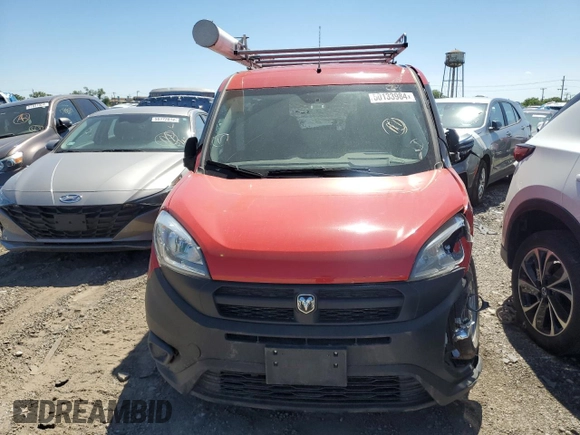 2018 Ram ProMaster City Cargo Tradesman with VIN ZFBERFAB1J6K07657, listed as a Copart auction lot 50133984 with 132,845 mi miles and . Bid and sale history available at DreamBid. Image 5.
