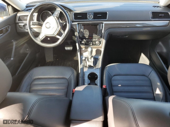 2017 Volkswagen Passat 1.8T SEL Premium with VIN 1VWCT7A37HC077459, listed as a Copart auction lot 76312324 with 0 mi miles and Clean Title. Bid and sale history available at carsss.com. Image 8.