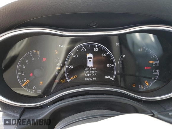2019 Jeep Grand Cherokee Limited with VIN 1C4RJFBG6KC582933, listed as a Copart auction lot 53847055 with 69,062 mi miles and Salvage title. Bid and sale history available at DreamBid. Image 9.