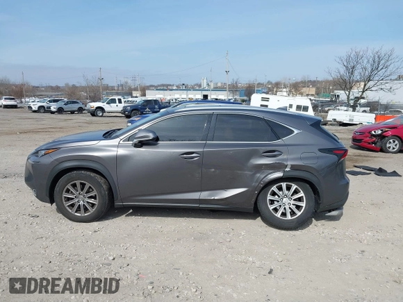 2017 Lexus NX with VIN JTJBARBZ7H2102253, listed as a IAAI auction lot 41783042 with 97,018 mi miles. Bid and sale history available at carsss.com. Image 14.