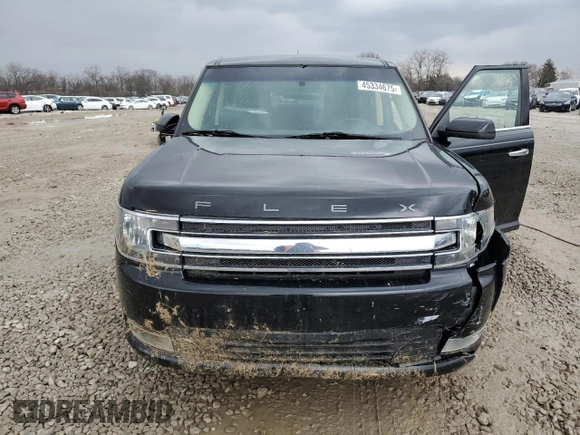 2017 Ford Flex SEL with VIN 2FMGK5C8XHBA03906, listed as a Copart auction lot 45334675 with 123,746 mi miles and Salvage Title. Bid and sale history available at carsss.com. Image 5.