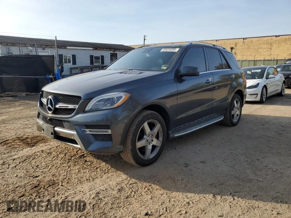 2015 Mercedes-Benz M 400 with VIN 4JGDA5GB9FA533725, listed as a Copart auction lot 53634095 with 216,712 mi miles and Clean Title. Bid and sale history available at DreamBid. Image 1.