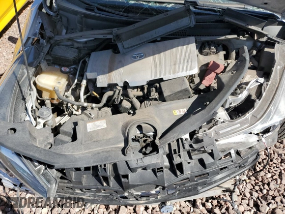 2019 Toyota Prius LE z VIN JTDL9RFU8K3000878, wystawiony jako Copart lot #49910575 z przebiegiem 169 918 mil mil oraz Szkoda całkowita • Salvage title. Historia ofert i sprzedaży dostępna na DreamBid. Obrazek 12.