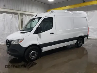 2021 Mercedes-Benz Sprinter Cargo with VIN W1Y4EBHY2MT057616, listed as a Copart auction lot 64847084 with 88,142 mi miles and Clean Title. Bid and sale history available at carsss.com. Image 1.