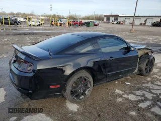 2013 Ford Mustang V6 with VIN 1ZVBP8AM3D5259477, listed as a Copart auction lot 51138405 with 104,667 mi miles and Salvage Title. Bid and sale history available at carsss.com. Image 3.