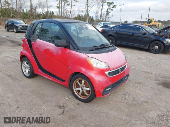 2015 Smart fortwo Passion z VIN WMEEJ3BA0FK815839, wystawiony jako IAAI lot #41443496 z przebiegiem 75 574 mil mil oraz . Historia ofert i sprzedaży dostępna na DreamBid. Obrazek 1.