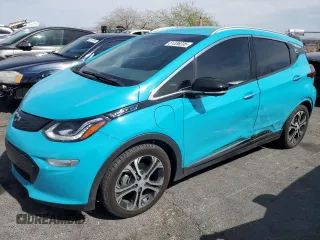 2020 Chevrolet Bolt EV Premier with VIN 1G1FZ6S04L4129672, listed as a Copart auction lot 51336235 with 31,808 mi miles and Salvage title. Bid and sale history available at DreamBid. Image 1.