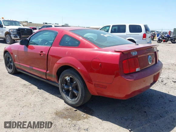 2009 Ford Mustang with VIN 1ZVHT80NX95120308, listed as a IAAI auction lot 42014306 with 136,208 mi miles and . Bid and sale history available at carsss.com. Image 3.
