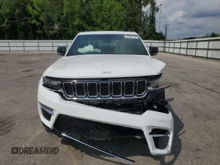2024 Jeep Grand Cherokee Limited with VIN 1C4RJHBG7RC180487, listed as a Copart auction lot 54525145 with 9,821 mi miles and Salvage title. Bid and sale history available at DreamBid. Image 5.