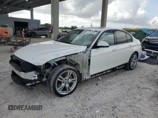 2018 BMW 3 Series 330i xDrive with VIN WBA8D9G59JNU69800, listed as a Copart auction lot 59544345 with 90,645 mi miles and Salvage title. Bid and sale history available at DreamBid. Image 1.