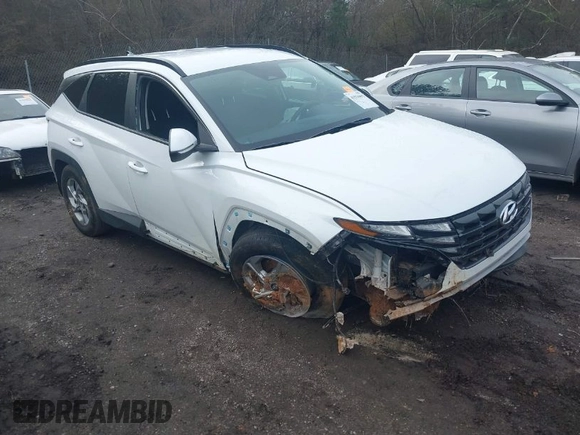 2022 Hyundai Tucson SEL z VIN 5NMJB3AE2NH141296, wystawiony jako IAAI lot #41534492 z przebiegiem 76 383 mil mil oraz . Historia ofert i sprzedaży dostępna na DreamBid. Obrazek 1.
