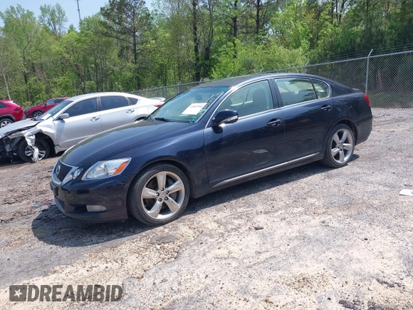 2008 Lexus GS 350 with VIN JTHBE96S580041371, listed as a IAAI auction lot 41882998 with 227,137 mi miles. Bid and sale history available at carsss.com. Image 18.