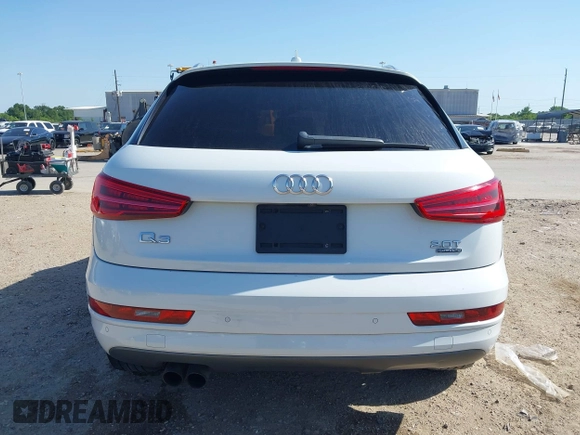2016 Audi Q3 Premium Plus with VIN WA1EFCFS1GR006694, listed as a IAAI auction lot 42007479 with 103,901 mi miles and . Bid and sale history available at DreamBid. Image 16.
