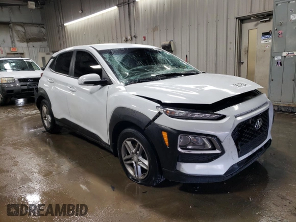 2018 Hyundai Kona SE with VIN KM8K1CAA6JU130465, listed as a Copart auction lot 79667824 with 80,784 mi miles and Salvage Title. Bid and sale history available at carsss.com. Image 4.