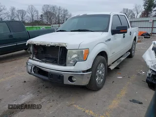 2012 Ford F-150 XL with VIN 1FTFW1CT4CKD77895, listed as a IAAI auction lot 41199748 with 226,771 mi miles. Bid and sale history available at carsss.com. Image 2.