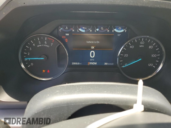 2022 Ford Expedition XLT with VIN 1FMJU1HT7NEA32284, listed as a Copart auction lot 61498915 with 23,510 mi miles and Salvage title. Bid and sale history available at DreamBid. Image 9.
