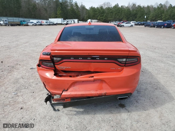 2016 Dodge Charger SXT with VIN 2C3CDXJG9GH351702, listed as a Copart auction lot 51063855 with 128,127 mi miles and Salvage Title. Bid and sale history available at carsss.com. Image 6.