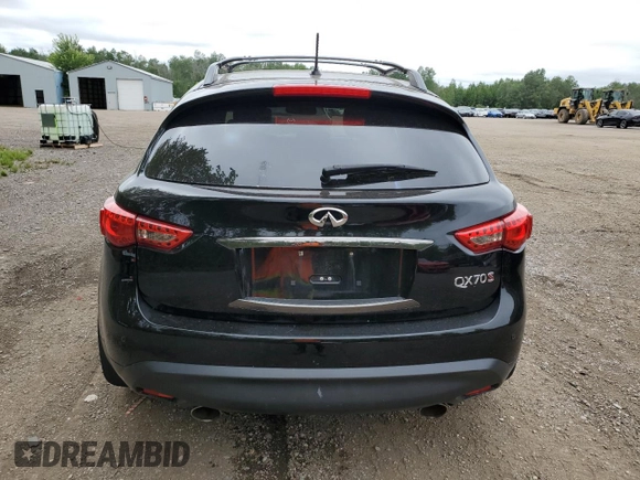 2015 Infiniti QX70 с VIN JN8CS1MW9FM481478, выставлен на аукционе Copart как лот 63108685 с пробегом 159 479 миль миль и Чистый • Clean title. История ставок и продаж доступна на DreamBid. Изображение 6.