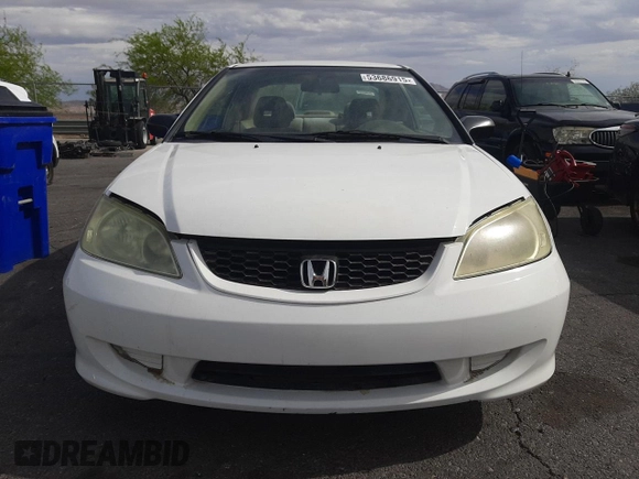 2005 Honda Civic VP SSRS z VIN 1HGEM22305L039210, wystawiony jako Copart lot #53686915 z przebiegiem 165 252 mil mil oraz Szkoda całkowita • Salvage title. Historia ofert i sprzedaży dostępna na DreamBid. Obrazek 5.