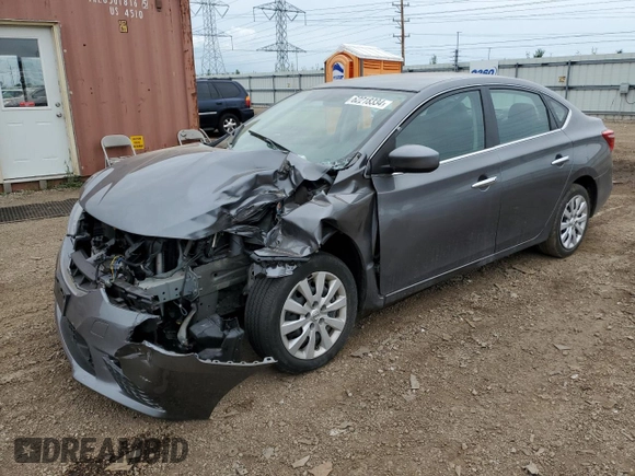 2019 Nissan Sentra S with VIN 3N1AB7AP6KY276925, listed as a Copart auction lot 62218334 with 28,716 mi miles and Salvage title. Bid and sale history available at DreamBid. Image 1.